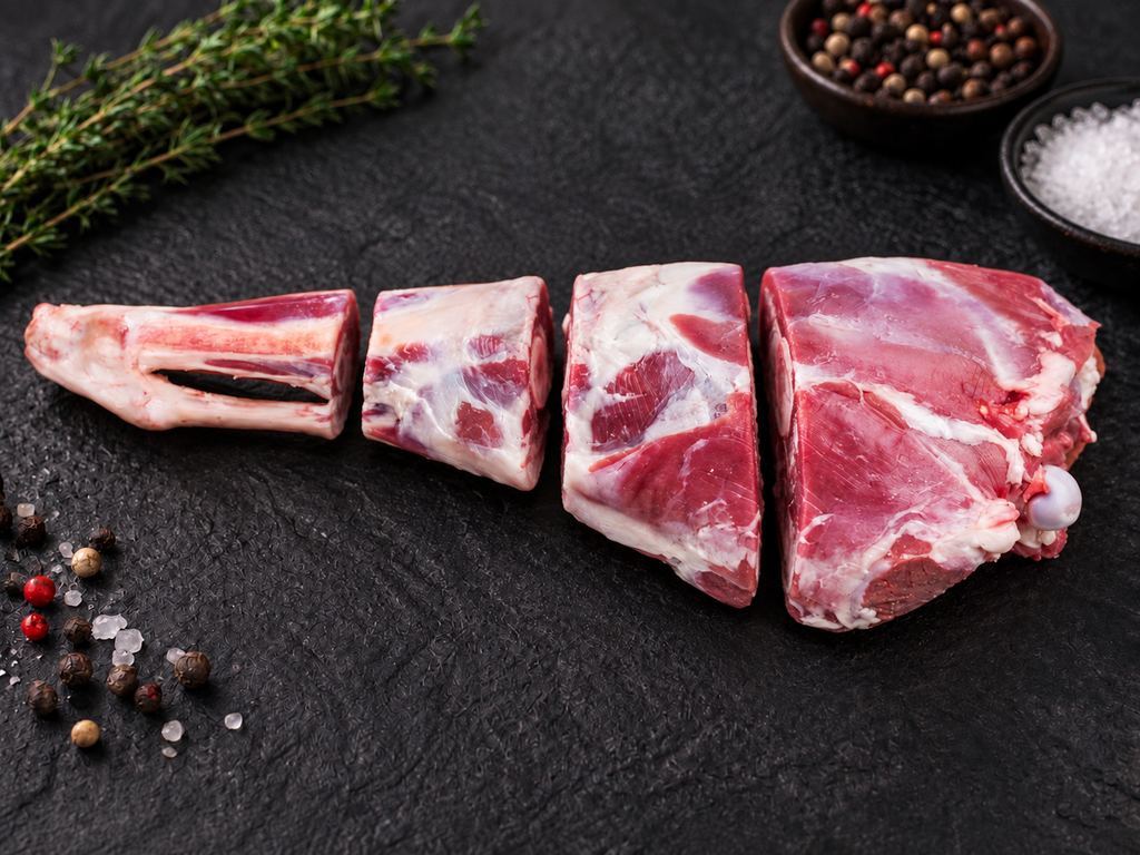 Baby Goat Back Leg (4.7 lbs)