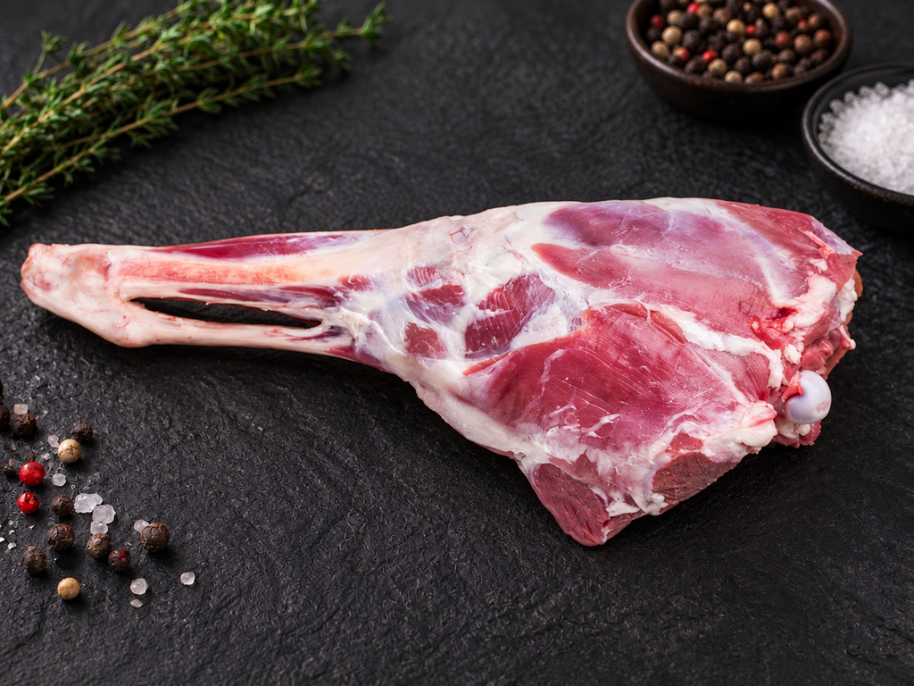 Baby Goat Back Leg (4.7 lbs)